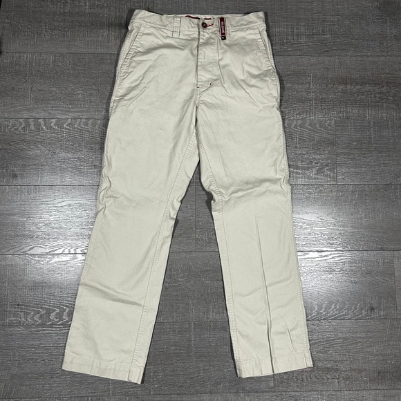 Tommy Hilfiger Other - Tommy Jeans Mens 31x32 Khaki Chino Pants Vintage Y2K Straight Leg Tan 0250288